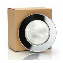 Lot De 5 Spots Encastrables Pour Mobilier G4 12v Compatibles Led Couleur - Chrome - Lot De 20