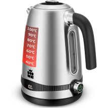Bouilloire For Me 1,7 l Inox Led 2200 w Réglable