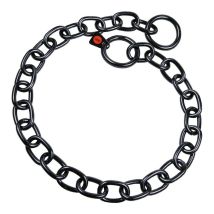 Hundehalsband Hs Sprenger Schwarz 4 Mm Halblange Glieder (74 Cm)