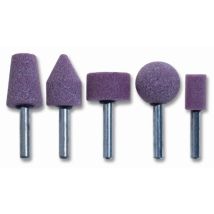 Juego de 5 muelas de esmeril 3 mm – Accesorios para taladro y multi-herramienta – POGGI