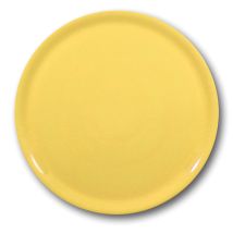 Plato De Pizza De Porcelana Duradera Speciale Amarillo 330 Mm - Juego De 6