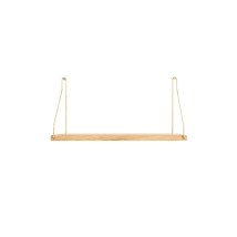 B-Ware Frama Shelf Regal Wandregal Schlüsselbrett Regalbrett 40 X 20 Cm Eiche / Messing