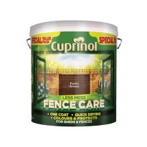 Cuprinol – Less Mess Fence Care – Rustic Brown – 6 Litre – Wood Stain, Metal Finish