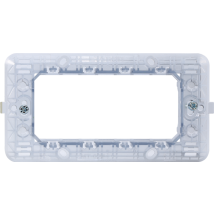 Ettroit 4-Modul-Halterung – Hochwertige Materialien – Kompatibel mit Bticino Matix – Modell MT0204