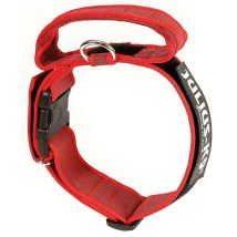 Collare Julius K9 Color & Gray Con Maniglia E Chiusura Di Sicurezza per Cani : 49-70 Cm X 5 Cm collare - Rosa