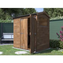 Dunster House Ltd. - Dunster House Garden Shed 1.8 M X 1.2m Wooden Outdoor Storage Window Overlord Apex Roof