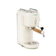 Macchina Da Caffé Semiautomatica Caprizze Hikari 1400 W 20 Bar Con Vaporizzatore E Montalatte Usb Incluso Color Bianco Opaco