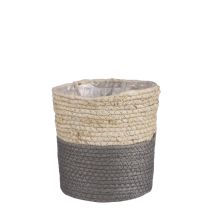 Mica Decorations - Mica Korb Rachel Grau, 18 X 18 Cm Deko-accessoires