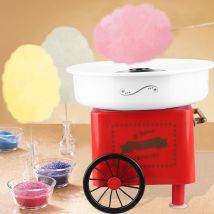 Zuckerwattemaschine Für Zuhause,zuckerwatte Maschine Für Zucker Oder Bonbons,für Kinderfest, Geburtstag Und Party-rot - Skecten