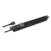 Helos 262837 Base Múltiple 2 M 8 Salidas Ac Interior Negro