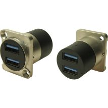 Usb3.0 A-a Ft Metal Csk Adattatore Cp30087 Cliff Contenuto: 1 Pz.