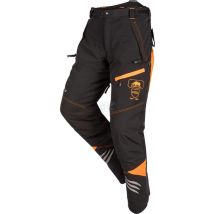 Kettensägenhose Xl Schwarz/orange Ninja Sip 1spo718rxl