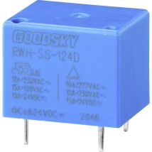 Goodsky Rwh-ss-124d Printrelais 24 V/dc 15 A 1 Wechsler 1 St. Tray