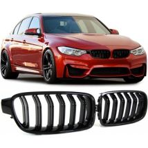 Viking Choice – Sportniere schwarz glänzend für BMW 3er F30 F31 – Doppelspeichen-Grillnieren – Neu und originalverpackt