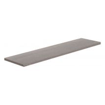 Estante De Pared, Estante De Madera, Estante De Pared, Roble Gris Nuevo, 96x23.7x2.3 Cm - Inteligente