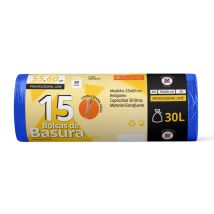 Sacchetti Spazzatura, Sacchetti Differenziati 30l, Robusti, Adatti Per Cestini Da 30l, Antigoccia, Chiusura Facile, Adatti A Tutti I Tipi Di Rifiuti, 