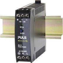 Puls - Ml15.121 Hutschienen-netzteil (din-rail) 12 V/dc 1.3 A 15 W Anzahl Ausgänge:1 X Inhalt 1 St.