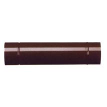 Tubo Porcellanato Per Stufe A Legna Marrone Lucido Ø Cm.10x50 Save