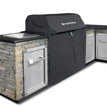 Tapa P/kitaway Gas Encast.broilking Regal Serie 400 Para Barbacoa De Obra Prefabricada ( - 77 X 66 X 66 Cm) - Uso En Exteriores - Tuozi