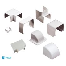 Castel - Aussenecke Odoc-90 Kanalsystem Klimaanlage Zubehör 90mm Installationskanäle