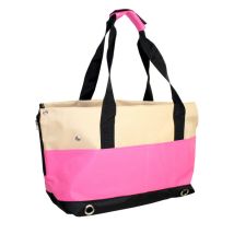 Bolso De Transporte Para Perros Y Gatos Yatek Con 4 Bolsillos Laterales Y Protección Anti-salto De Color Rosa