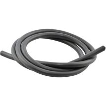 Baasâ Cavo Di Accensione In Silicone, 7 Mm, Nero, 1 M