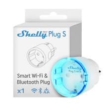 Shelly Plug S Gen3 – Presa Intelligente Compatibile con Matter – Controllo Remoto – 2500W – 12A – 220-230V