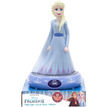 Lampada Da Comodino Led 3d Disney Frozen Elsa