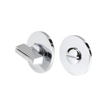 Poignée + Déclencheur Rosace Ronde -50 Pvd Fin Anthracite