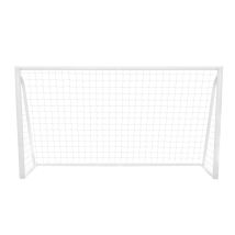 Monster-Shop – 12 x 6ft Football Goal with Carry Bag & Target Sheet – Durable PVC Frame, 30-Ply Netting – Ideal for Training & Matches