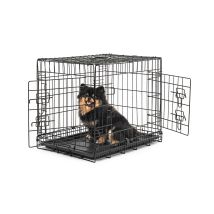 Dibea - Lionto Hundetransportkäfig Tiertransportbox Hundebox Größe (m) 61x44x51 Cm