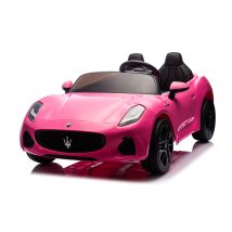 Macchina Elettrica Per Bambini Licenza Maserati Folgore 12v Rosa