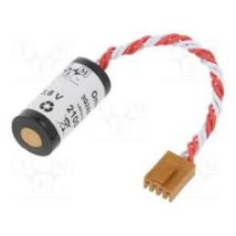 Omron - Lithium-batterie 3,6vdc 2/3a Stecker 16,5x35,4mm Plc-17330