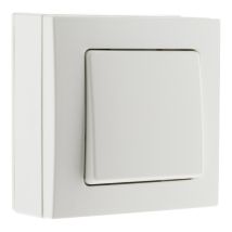 Lot De 3 Interrupteurs En Saillie Bel Vue - Blanc - Zenitech