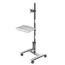 Carro trolley VIEWMATE COMBO – 650 mm ancho – 600 mm profundidad – 1665 mm altura – 20 kg peso – Plata