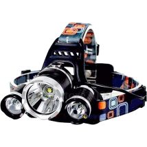 Lampada Frontale A Led Ricaricabile Impermeabile 1t6 + 2r5 Lampada Frontale Da Pesca Bianca