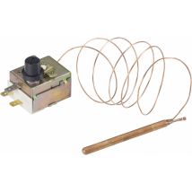 LS1 Einbauthermostat – Sicherheits-Temperaturbegrenzer – Einstellbereich 90 bis 110 °C – Kapillarrohr Länge 1000 mm – 250 V/16