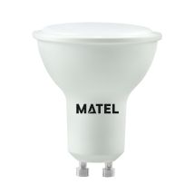 Bombilla LED Dicróica 120o GU10 7W Cálida – Eficiente – 30.000 horas de vida útil – Instalación directa