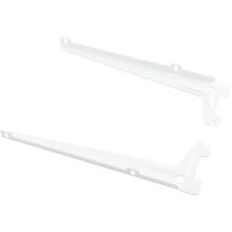 Element System - Winkelträger 10300 Länge 380 Mm Pro Träger 55 Kg Stahl Weiß 2 Einhängehaken