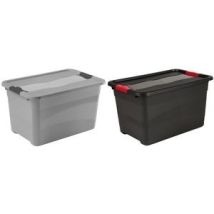 Caja De Almacenamiento Keeeper Eckhart 52l Apilable Resistente