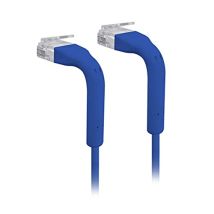 Cavo Patch Ethernet Ubiquiti Unifi Cat. 6, 3 M, Pieghevole Con Copertura Rj45 Chiusa, Blu