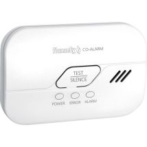 FlammEx – Detector de gas CO – Alarma acústica y óptica – Sensor electroquímico – Montaje en pared – 85 dB – 80x120x32 mm