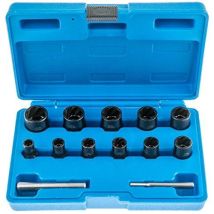 Satra Extraction Kit 13 Ergonomische Schwarze Nüsse