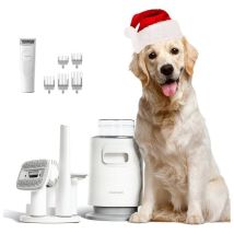 Neakasa Pro Aspirateur Poil De Chien, 48db Ultra Silencieuse, Kit Brosse De Toilettage Aspirateur