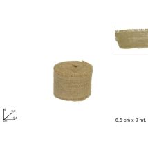 Due Esse Distribuzioni Rotolo Juta H 6,5 Cm L 9 Mt Avana