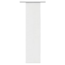 Home Fashion Rom Tenda A Pannello, Poliestere, Bianco, 245 X 60 Cm