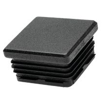 Cantonera cuadrada interior 30mm negra – Polietileno de baja densidad – Resistencia 15-30 N