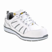 Texxor S3-esd-sicherheitshalbschuhe Avignon Weiß/grau 6350 Gr. 36