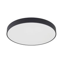 LED-Deckenleuchte Vanida – 60 cm – Aluminium Schwarz – Up- und Downlight – Hochwertige LED-Leuchtmittel – Ideal für Wohnzimmer, Küche, Büro