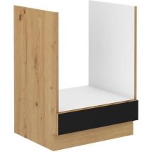 Cocinero Modena Mueble Bajo Horno Roble Artesano 60 Cm